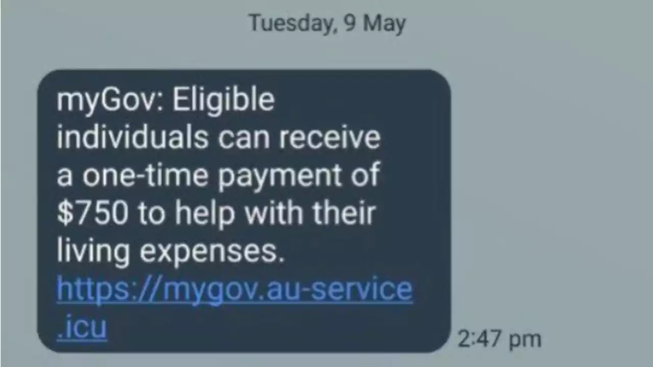 ‘Don’t click’: Warning over myGov text spruiking $750 payment