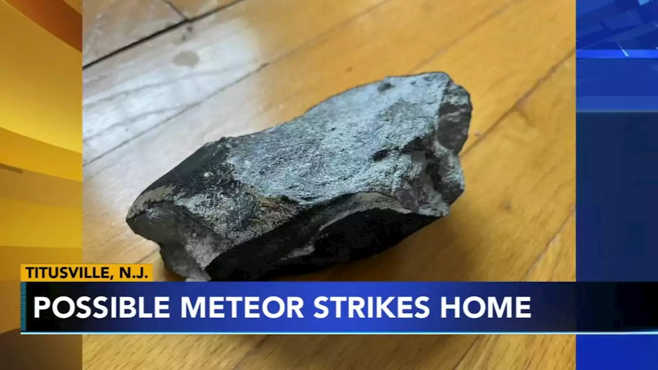 Suspected space rock crashes through New Jersey home during meteor shower