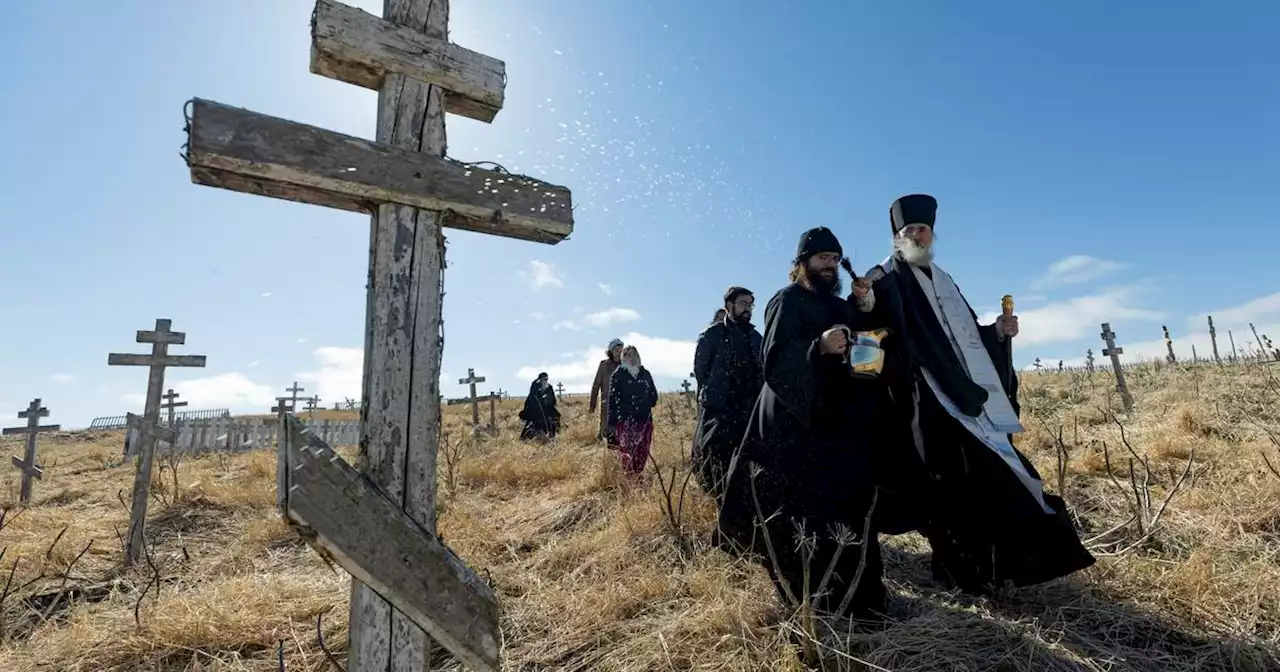 Photos: Bering Sea island village celebrates Russian Orthodox holiday with Alaska bishop