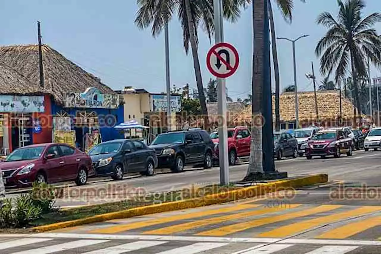 Ya permitirán estacionarse en zona de Villa del Mar, en Veracruz Puerto