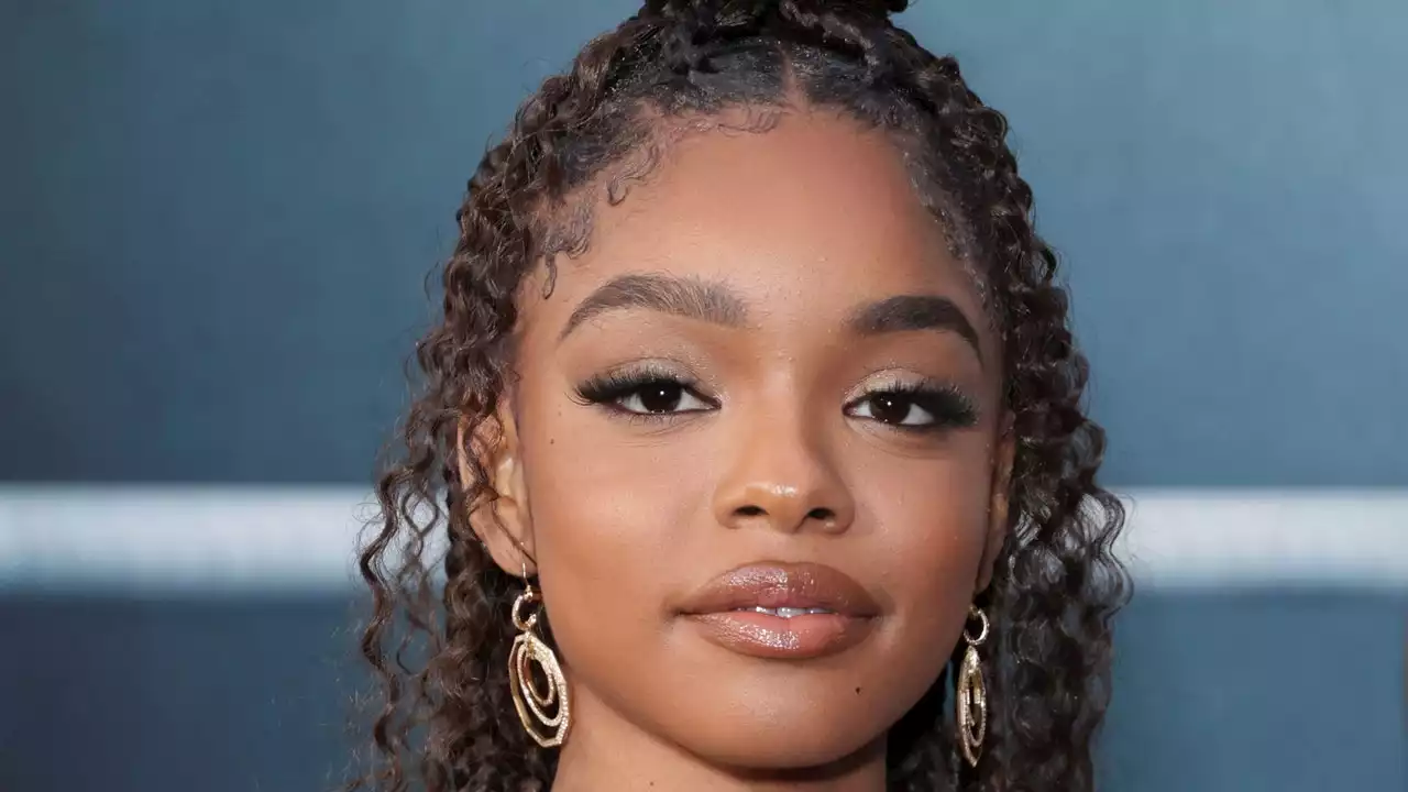 Marsai Martin's 'The Little Mermaid' Premiere Hairstyle Is Giving Braided Jellyfish