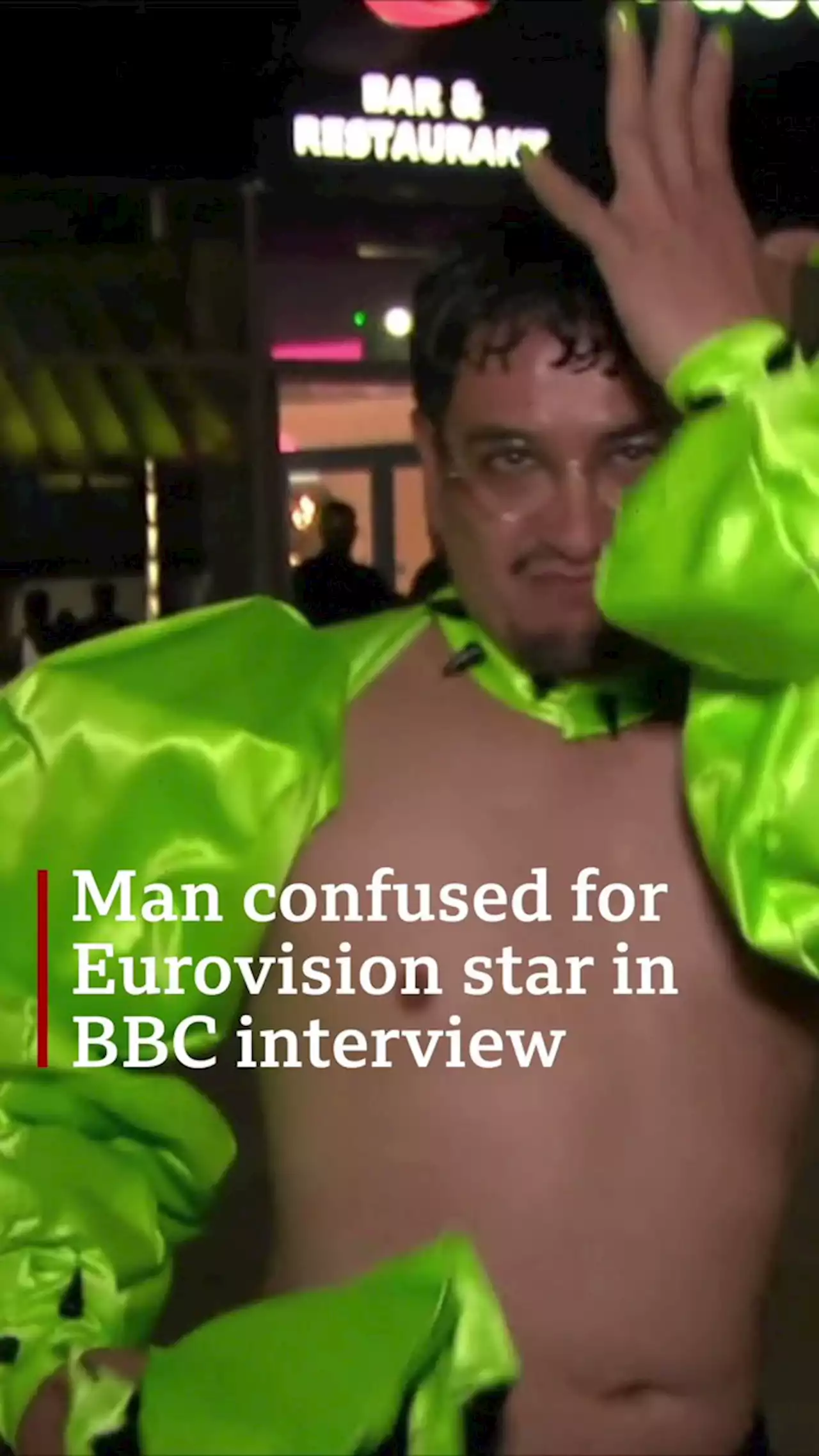 BBC reporter mix-up sees wrong Eurovision interview