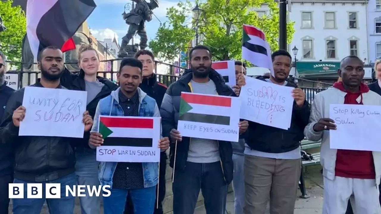 Sudan crisis: Man in Londonderry fears for trapped family