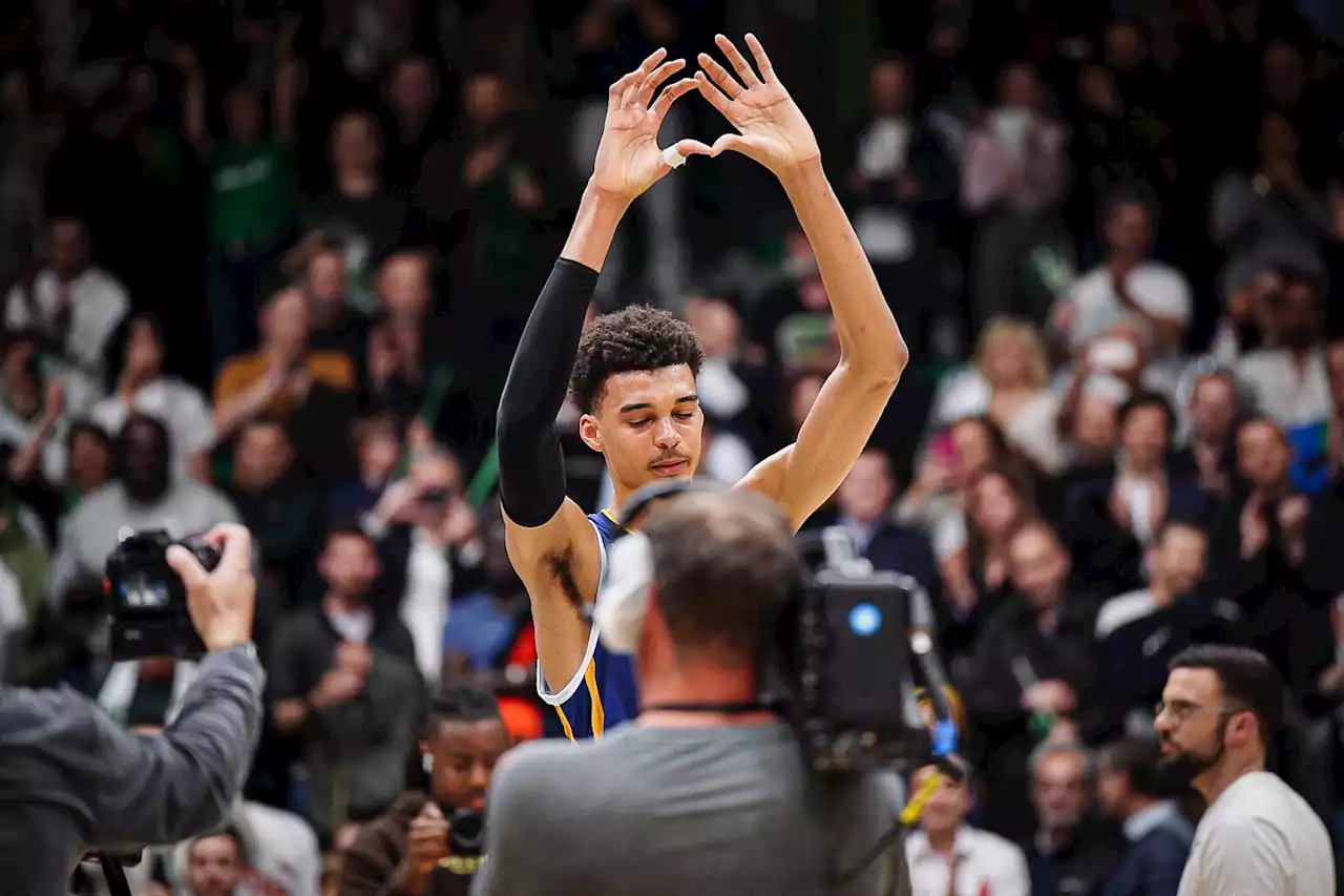 [Vidéo] Les larmes de Victor Wembanyama pour ses adieux à Nanterre - BeBasket