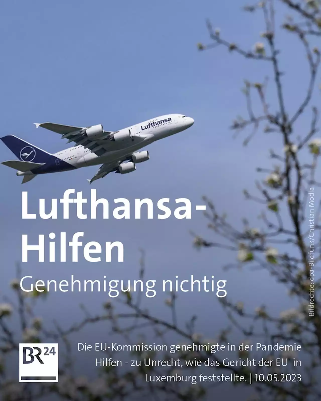 Gericht erklärt EU-Genehmigung von Lufthansa-Hilfen für nichtig