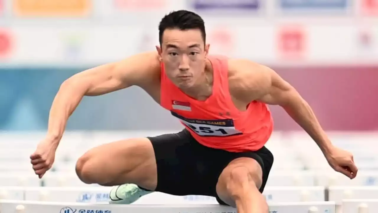 Singapore hurdler Ang Chen Xiang misses out on SEA Games gold by 0.002s