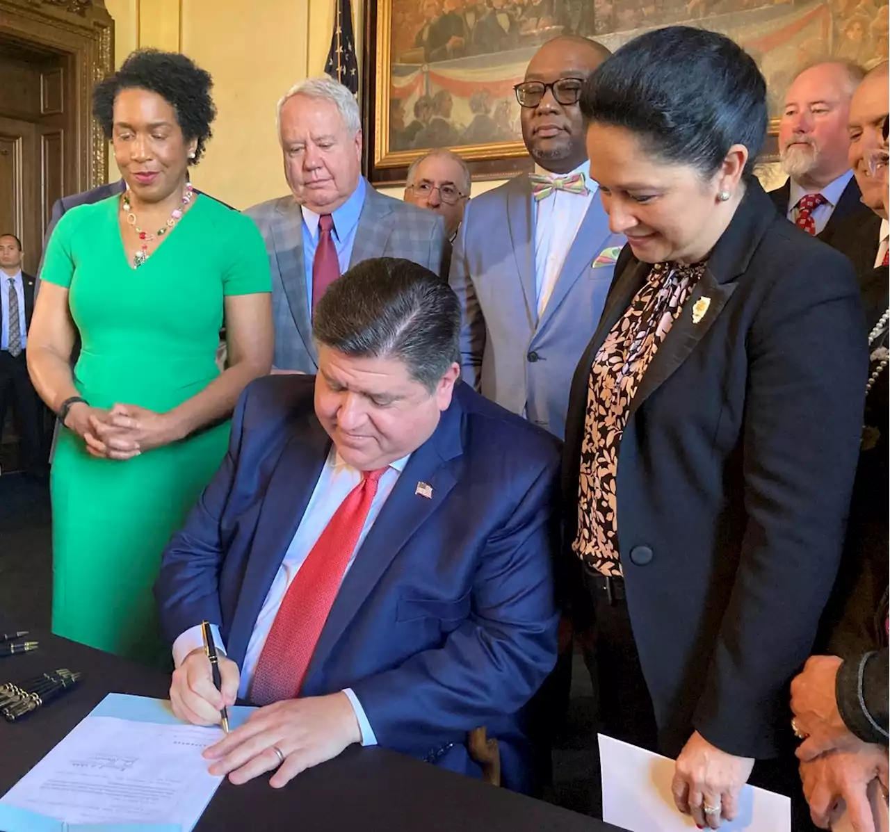 Gov. J.B. Pritzker signs bill to provide benefits for Chicago first responders disabled by COVID-19