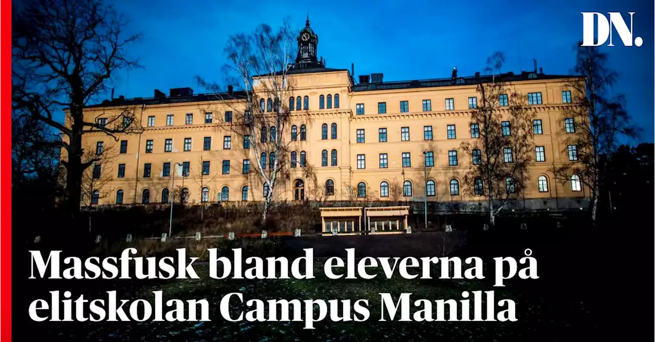 Massfusk bland eleverna på elitskolan Campus Manilla