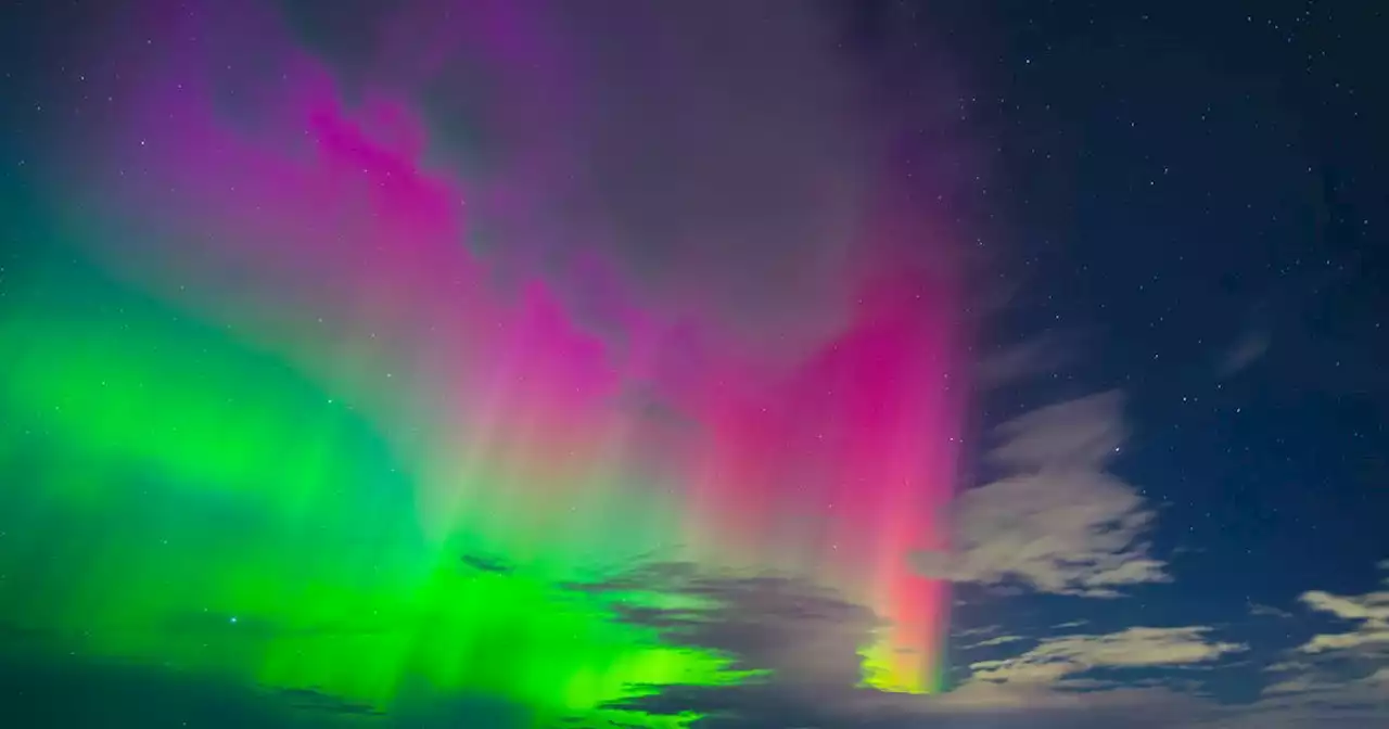 Northern Lights could be spotted in Scotland tonight due to powerful sun storm