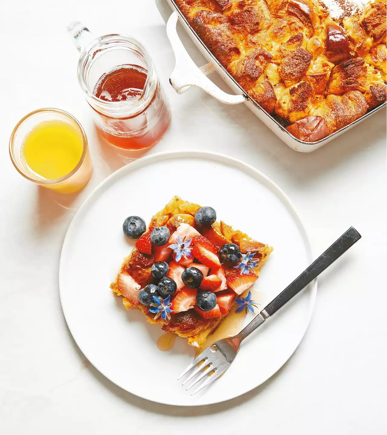 This Mother's Day French toast casserole comes together in a snap