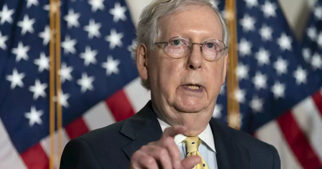 McConnell breaks with Tuberville over hold on military promotions