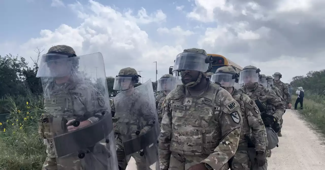 Texas National Guard deployed in riot gear to address illegal crossings in Brownsville