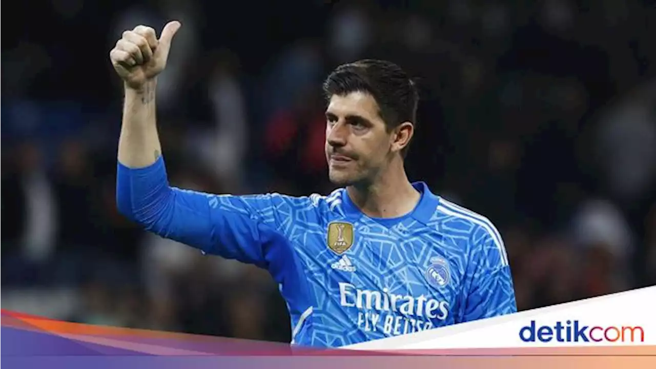 Madrid Punya Mental Juara, Courtois Pede Tatap Duel di Kandang City