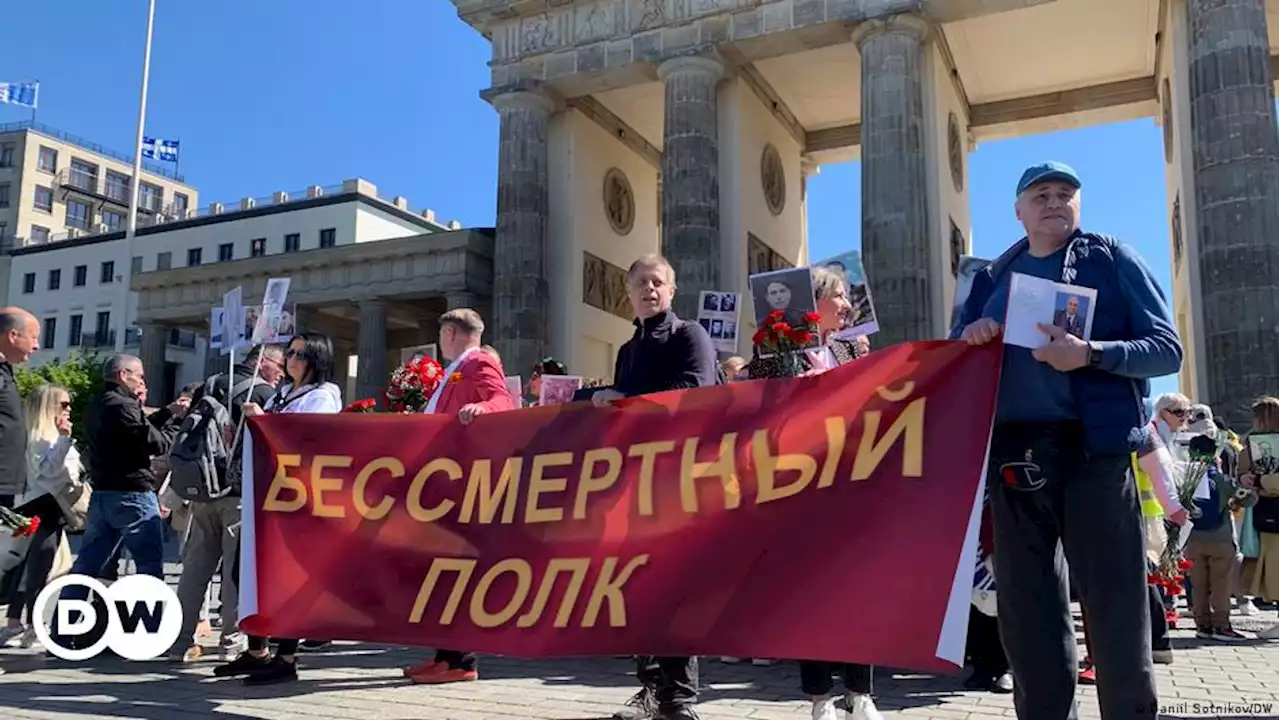 Как россияне в Берлине отметили День Победы – DW – 09.05.2023
