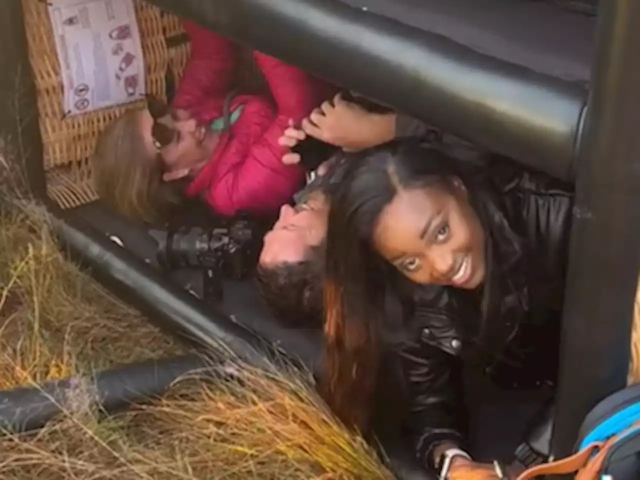 Former Miss SA finalist shares hot air balloon fail