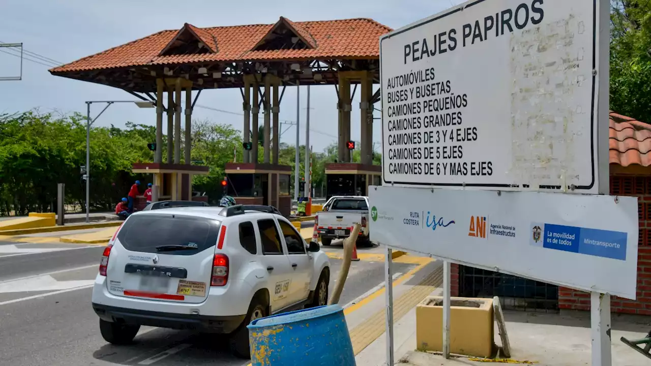 Cobro en el peaje Papiros se reanudaría el 16 de mayo