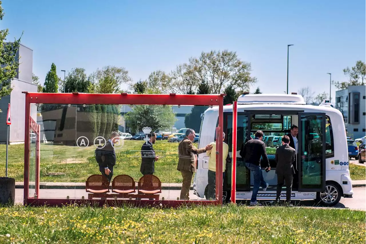 Un viaje en el primer bus sin conductor que circulará en tráfico abierto en España