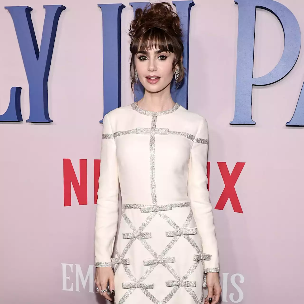 Lily Collins' Engagement Ring and Wedding Band Stolen During Spa Visit - E! Online