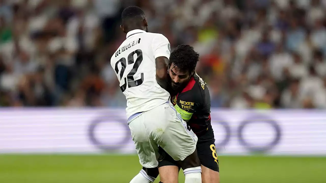 Real Madrid stand for 'outright thuggery and whining' with Rudiger the worst culprit