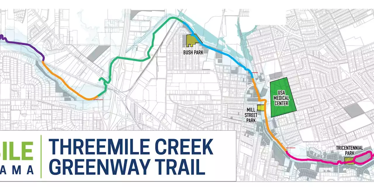 Mobile City Council approves extension of Three Mile Creek trail