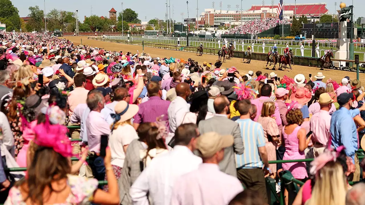 Bloody Kentucky Derby brawl video goes viral after spectator suffers apparent eye injury