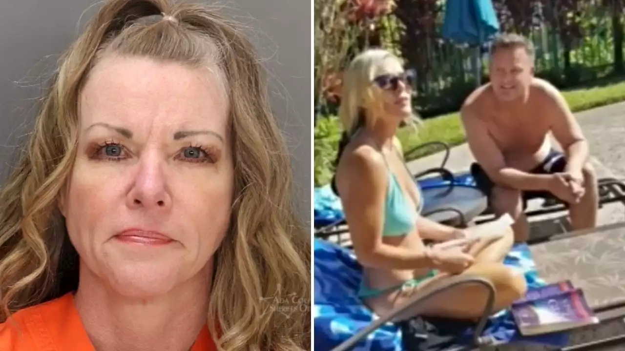 Hawaii police serve subpoena to bikini-clad Lori Vallow relaxing poolside: video