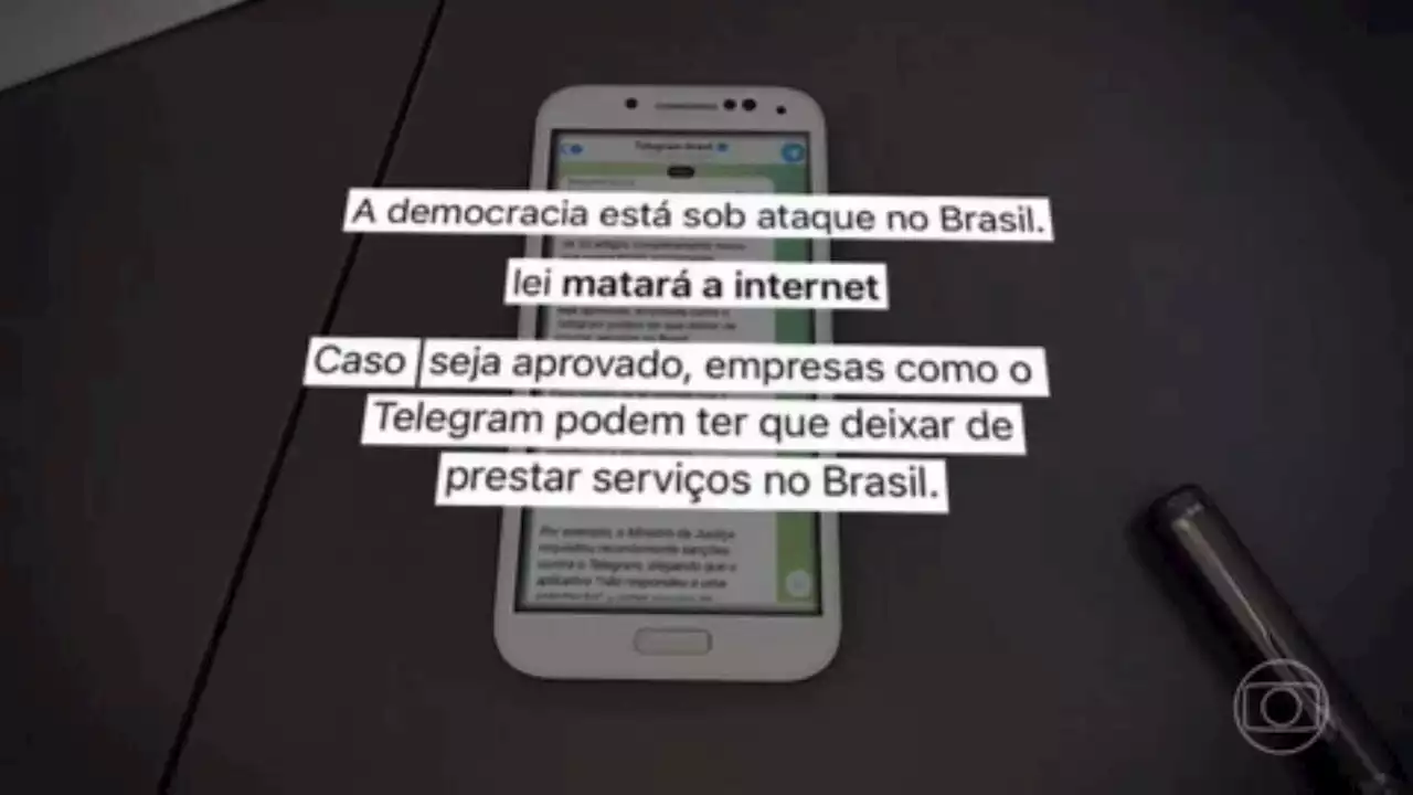 Moraes manda Telegram apagar mensagem contra PL das Fake News sob pena de suspender app