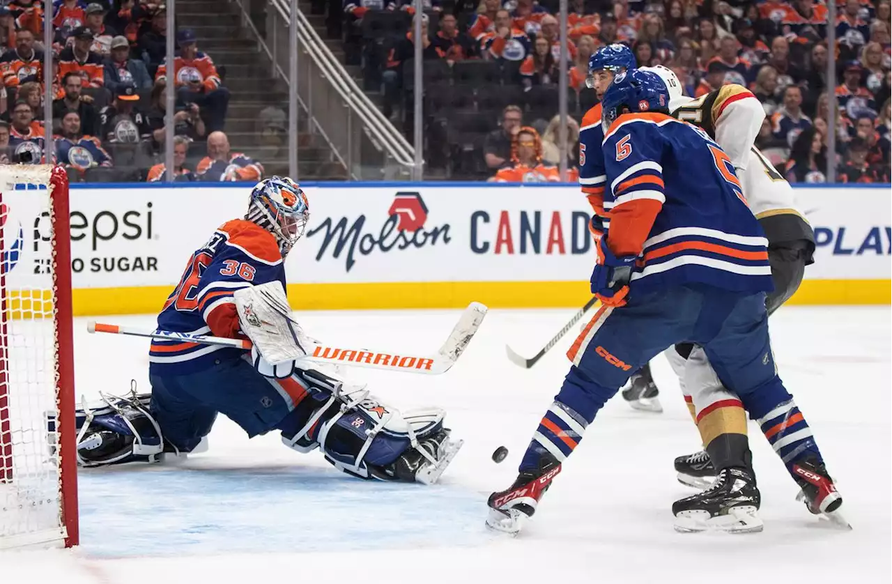 Oilers intend to tighten defence around their own net in Game 4 versus Golden Knights