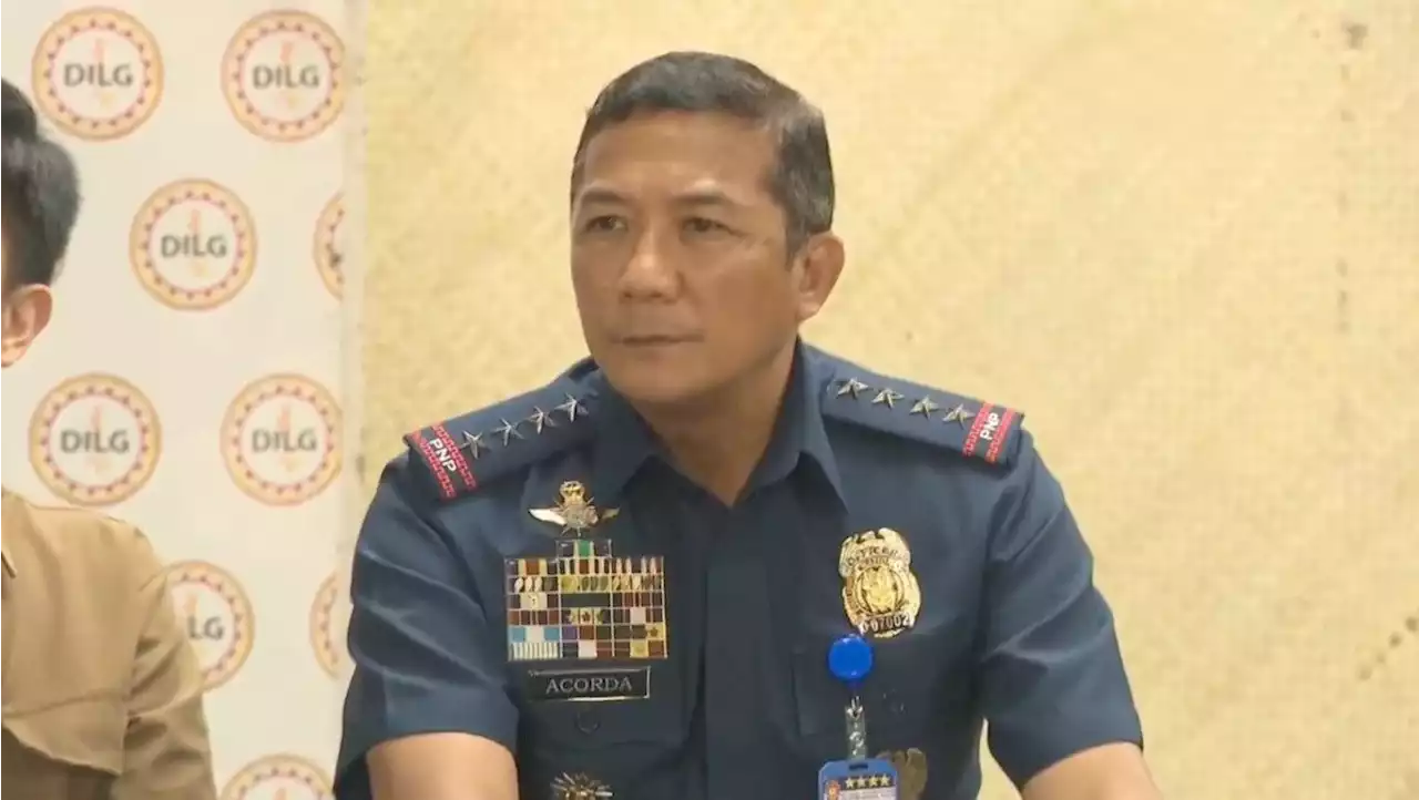 Acorda: PNP now vetting all police drug enforcement units