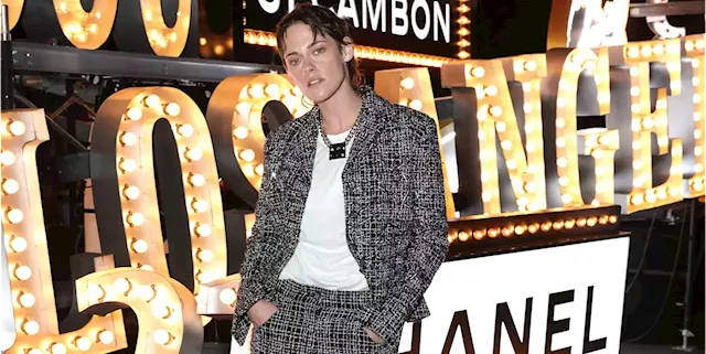 Kristen Stewart Sits Front Row In Another Iconic Chanel Suit