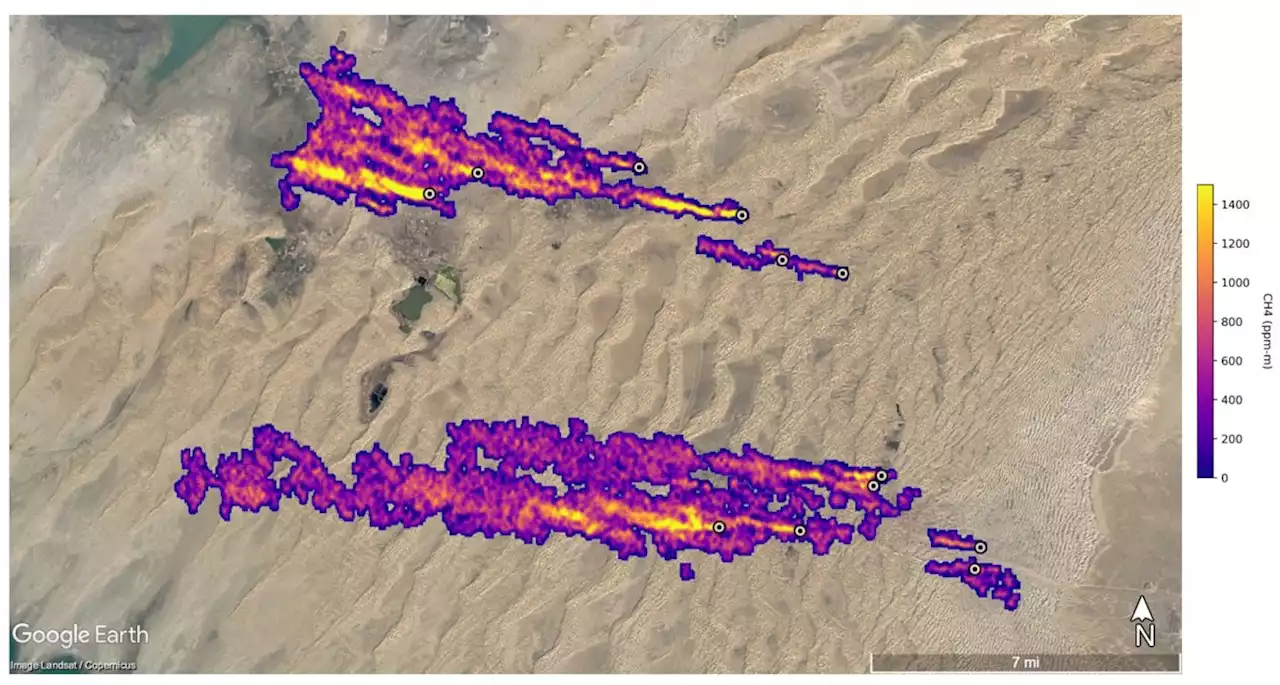 Abblasen statt abfackeln: Satelliten finden 'irrsinnige' versteckte Methanleaks