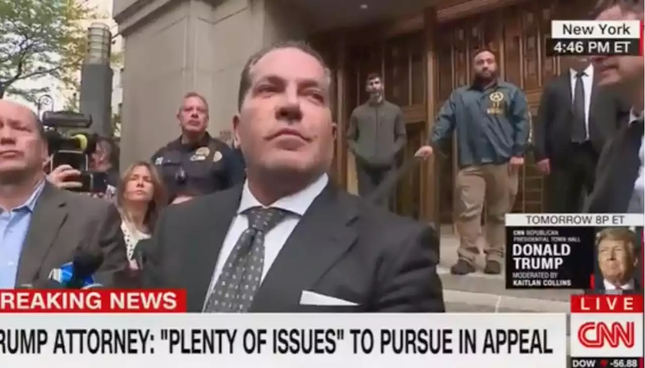 Trump Lawyer Joe Tacopina Heckled On Live TV After Trump Civil Rape Trial