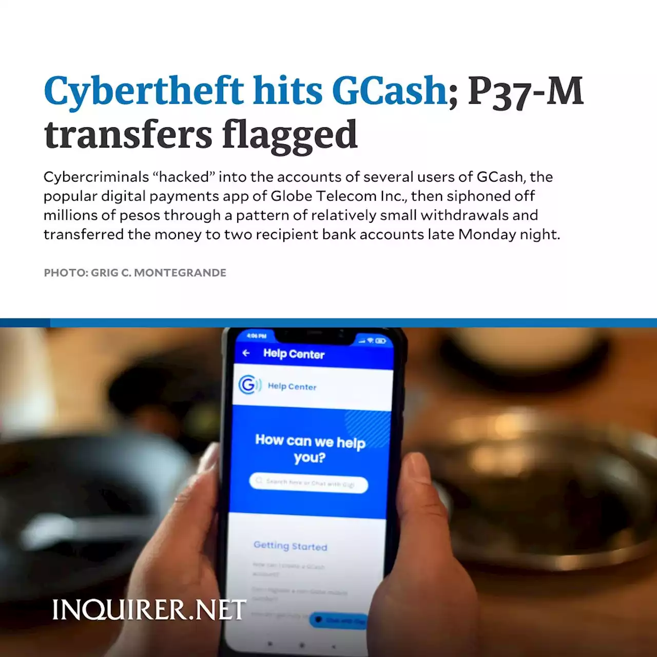 Cybertheft hits GCash; P37-M transfers flagged