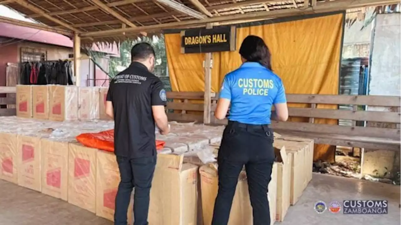 P4.4 million illegal cigarettes seized at Zamboanga customs port — BOC