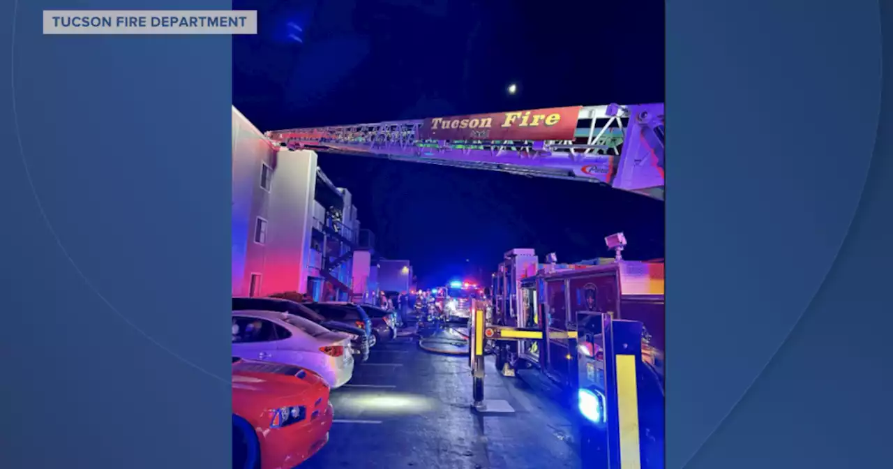 Tucson Fire Department investigating fire at Deerfield Village Apartments