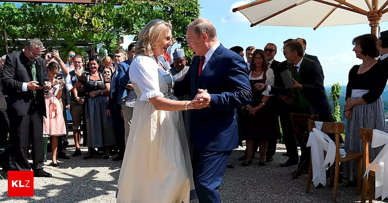 Ex-Außenminsterin: Kneissl würde Putin wieder zur Hochzeit einladen