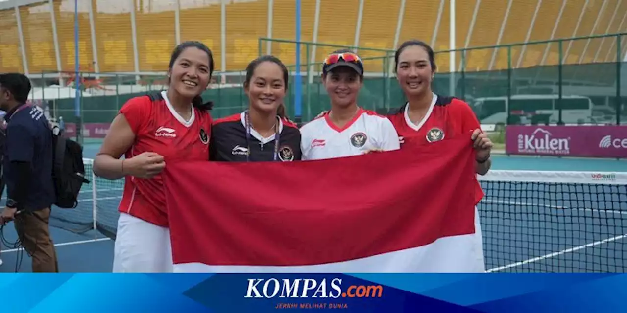 Tim Tenis Putri Indonesia Raih Emas SEA Games 2023, Akhiri Penantian 18 Tahun