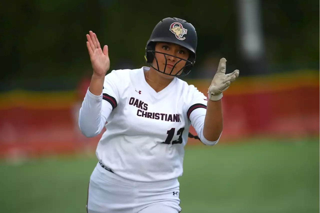 Oaks Christian softball uses big inning to down Orange Lutheran in CIF-SS Division 1 quarterfinals