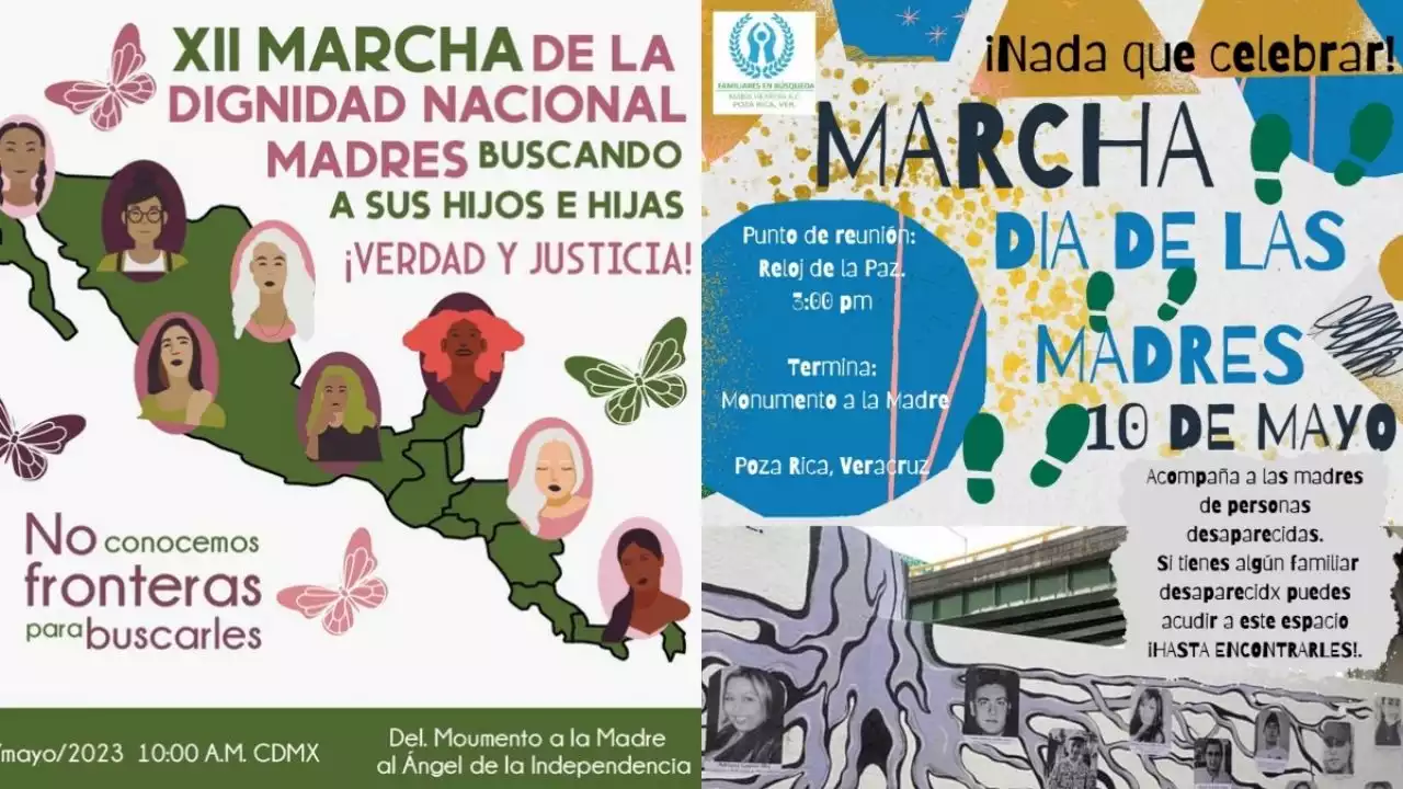 10 de mayo: Madres buscadoras saldrán a manifestarse en varios estados