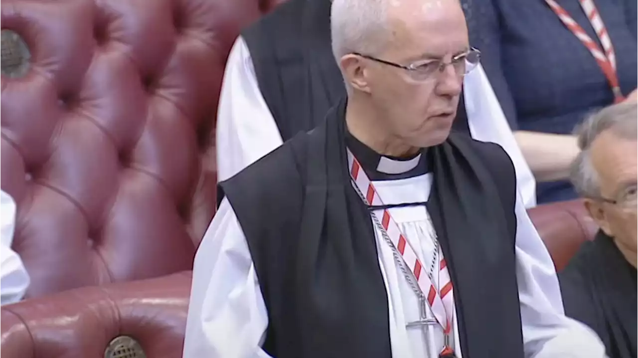 Archbishop of Canterbury Justin Welby slams controversial migrants bill as 'morally unacceptable'