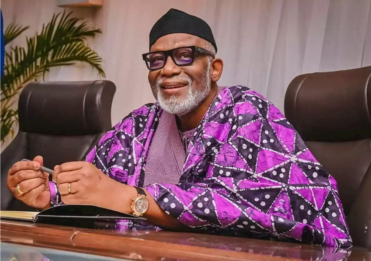 JUST-IN: Akeredolu Rubbishes APC Zoning Of 10th NASS Leadership Positions