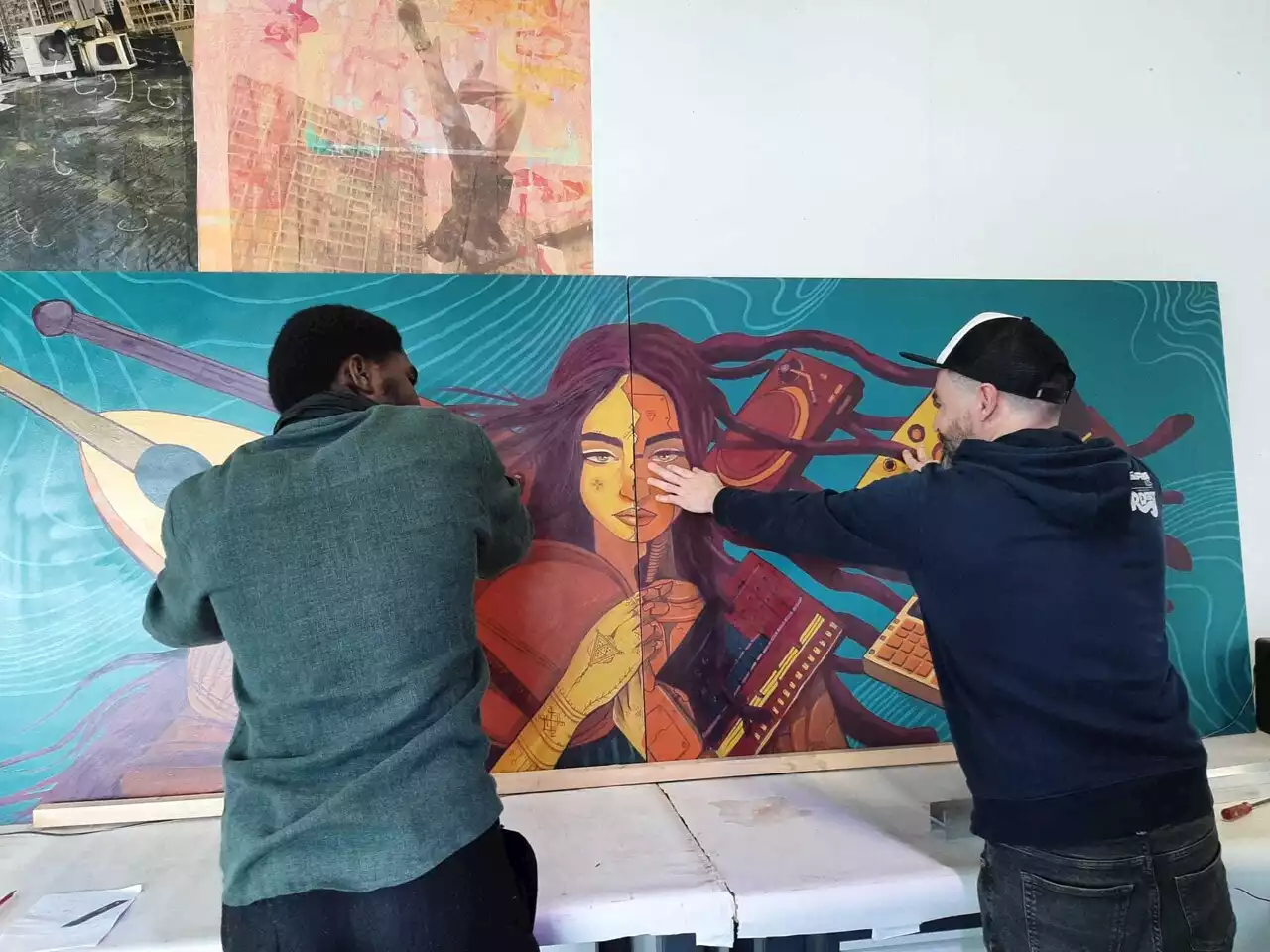 Audiograff au Flow de Lille : faites de la musique en touchant des œuvres d'art