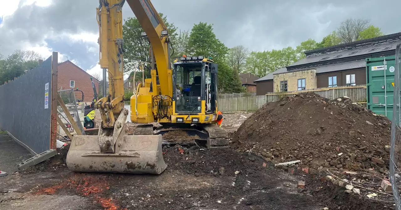 Opening of Tesco's first Darwen store looms with construction well underway