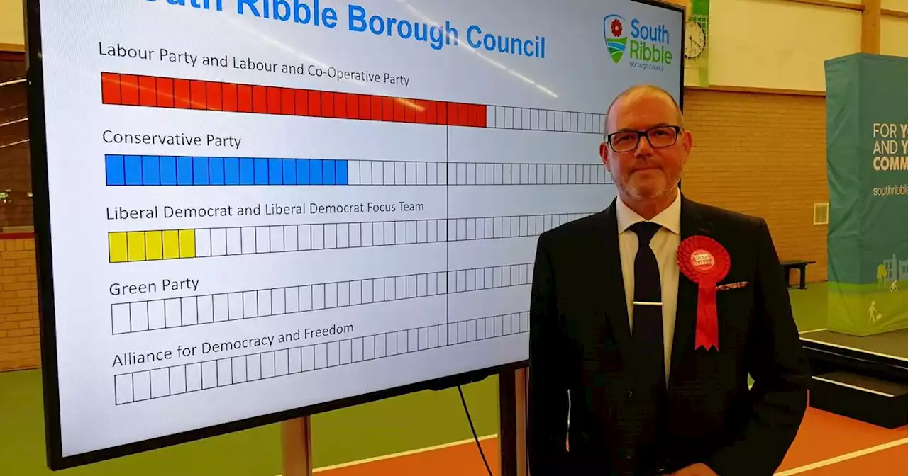 South Ribble Labour leader 'overwhelmed' as party takes sole control