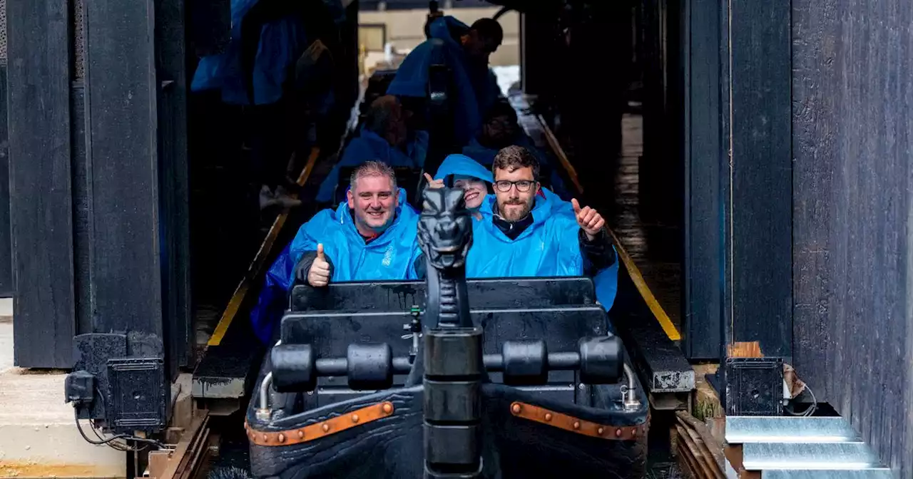 Valhalla is finally back at Pleasure Beach and we were one of the first on it