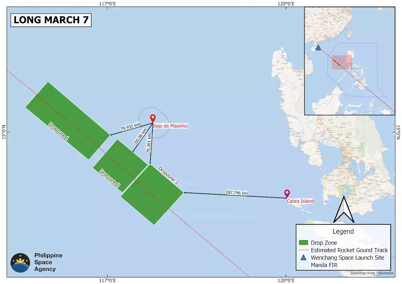 PhilSA monitors debris from Chinese rocket launched Wednesday night