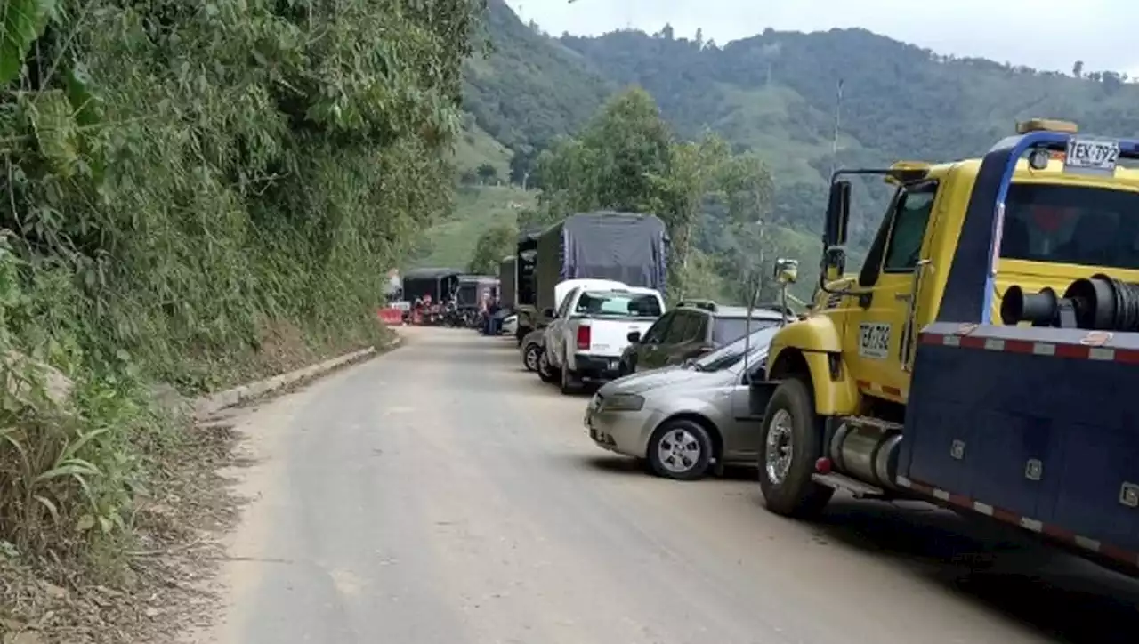 Habitantes de Ituango y San Andrés de Cuerquia incomunicados por un derrumbe