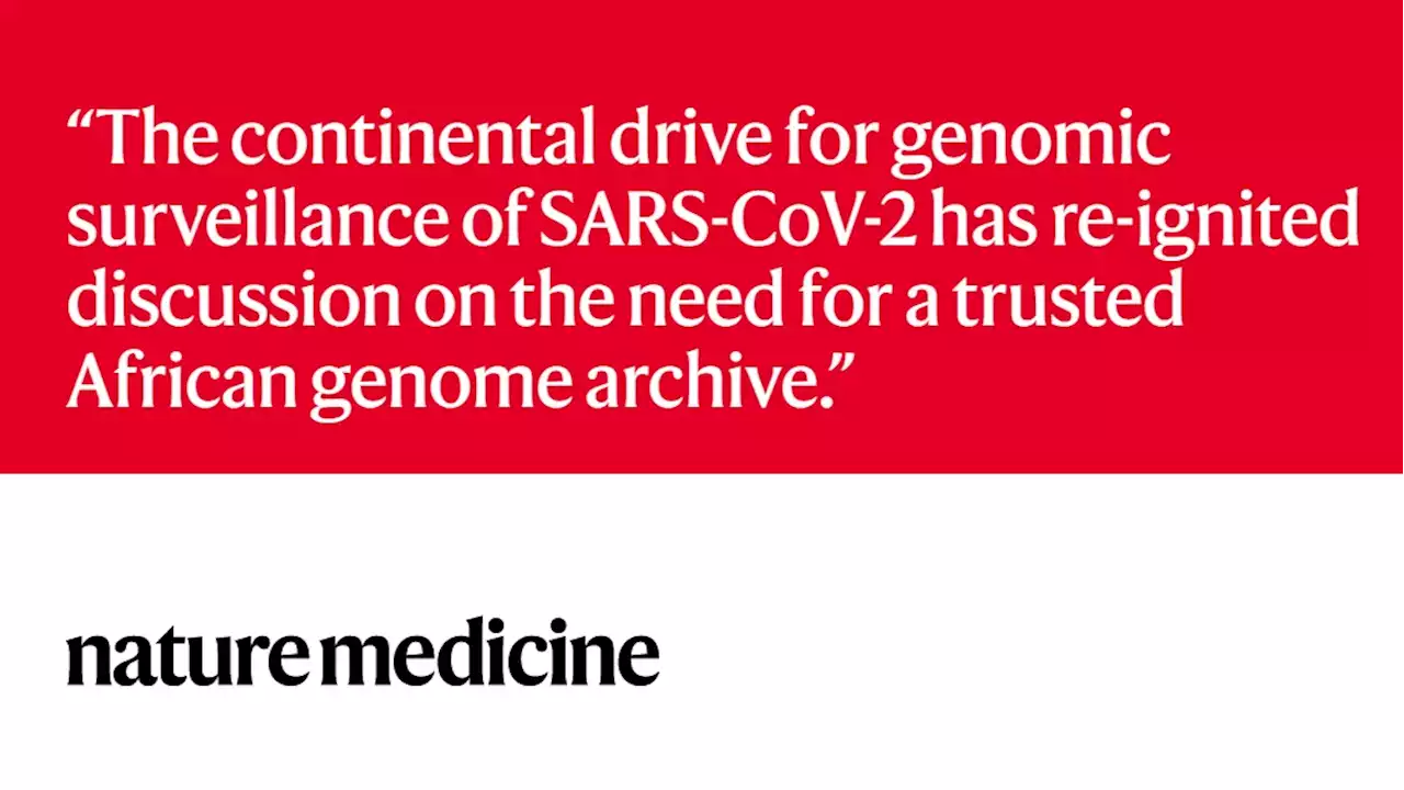 A pan-African pathogen genomics data sharing platform to support disease outbreaks - Nature Medicine