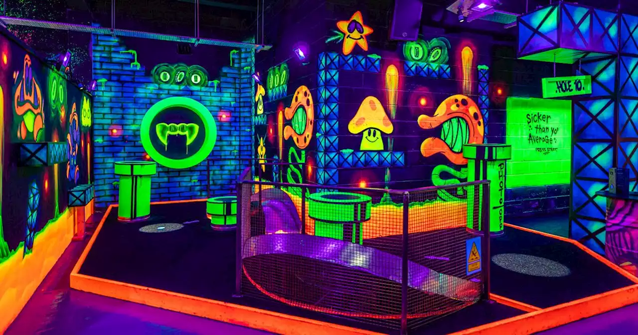 'Seriously twisted' new adult-only crazy golf course