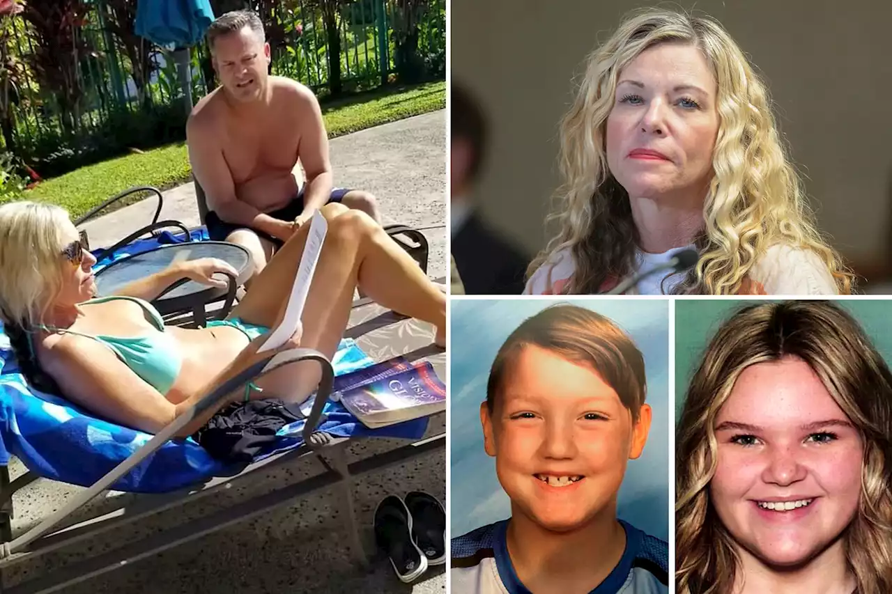 ‘Doomsday Mom’ Lori Vallow seen relaxing in bikini the moment she is served court order